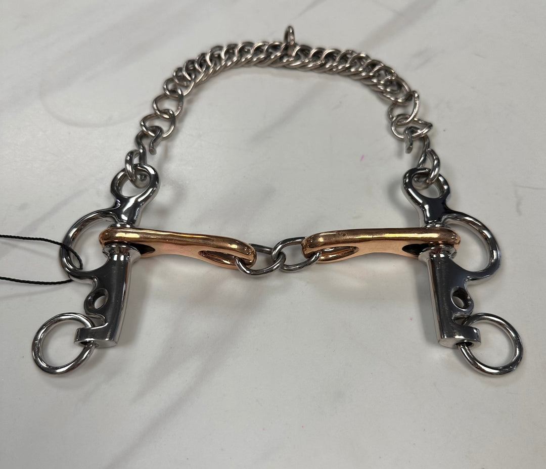 Anademi Short Shank Copper Pelham Bit