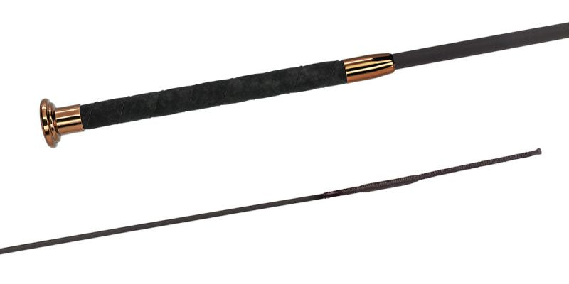 Fleck Silk Touch Premium Coffee Dressage Whip