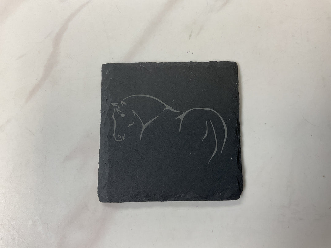 Equine & Design Maggie Outline Coaster 4 Pack