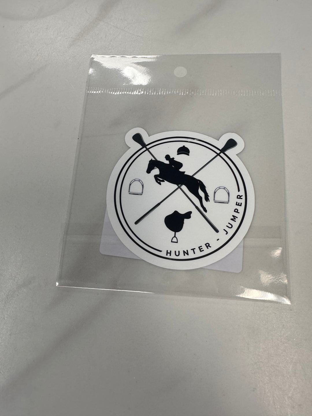 Hunter - Jumper Sticker