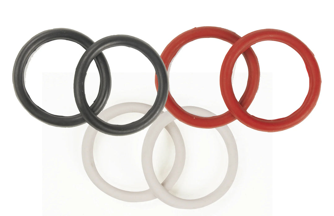 Eco Pure Peacock Stirrup Rings