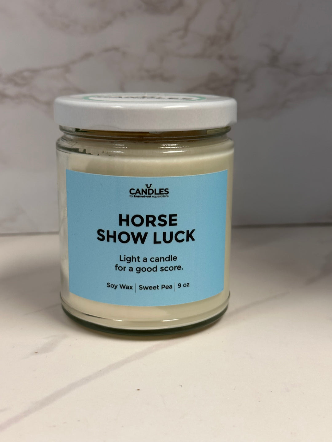 Horse Show Luck Candle