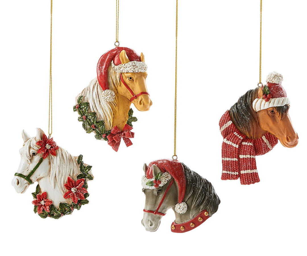 Horse Head Ornament
