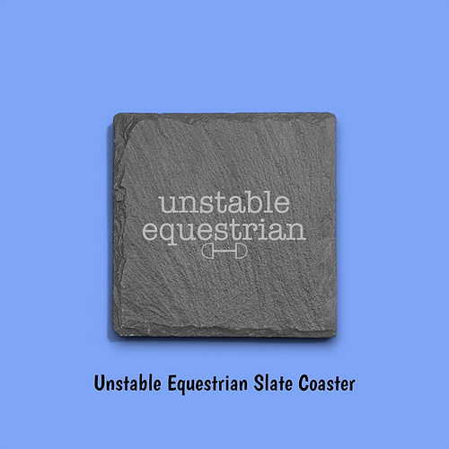 Equine & Design Unstable Equestrian Slate Coaster 4 Pack