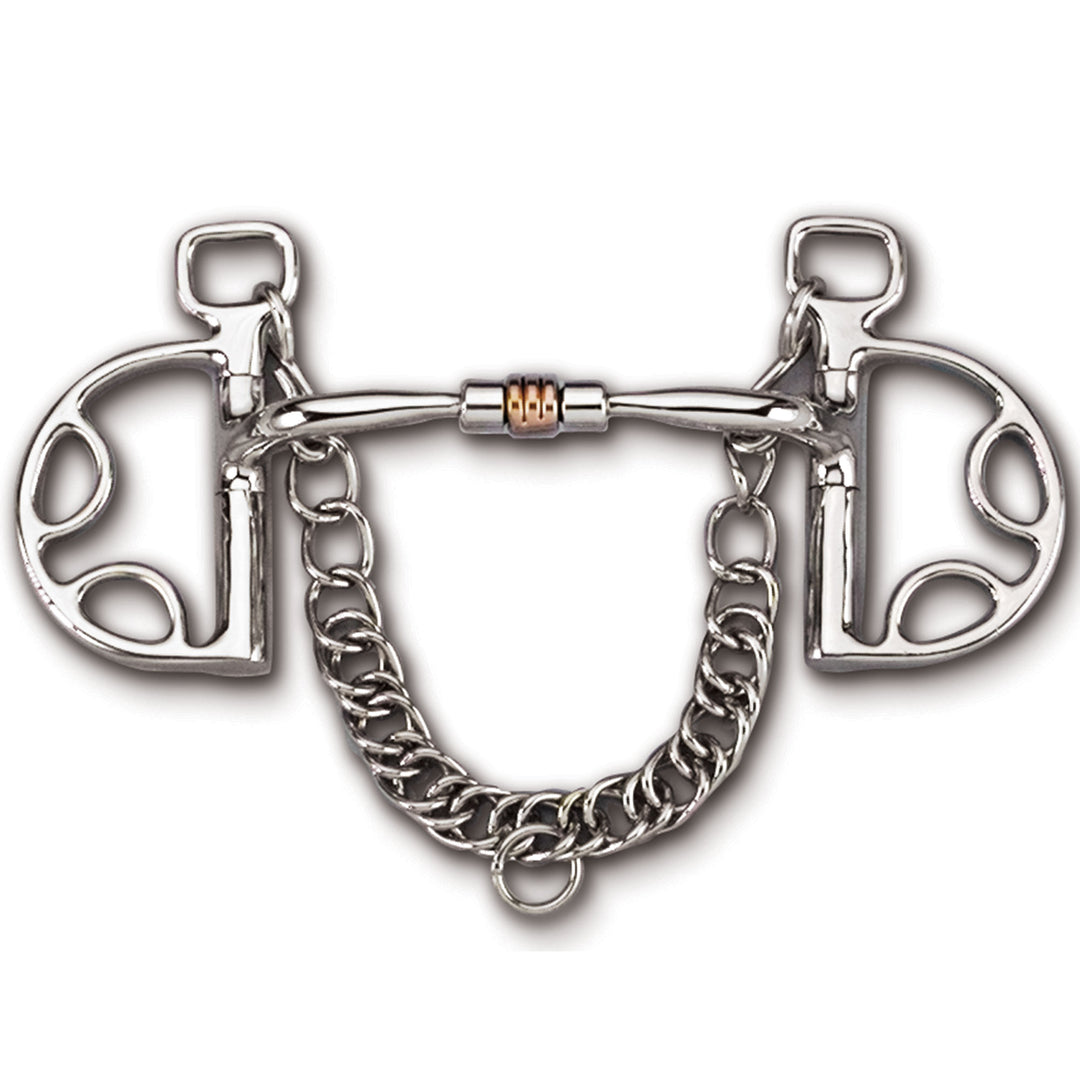 Myler Kimberwick Comfort Snaffle Copper Roller MB 03