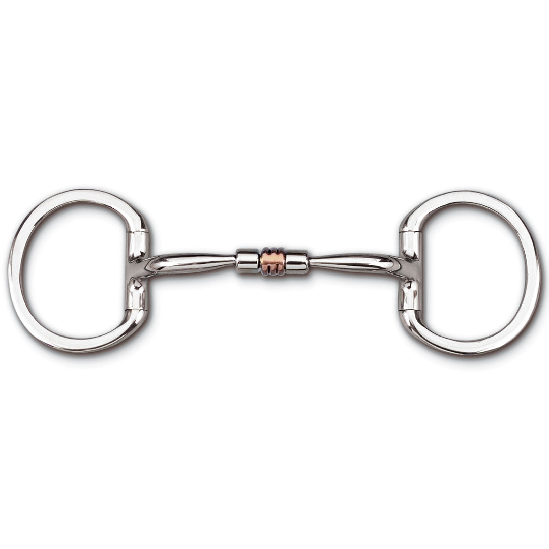 Myler Eggbutt Hooks Comfort Snaffle Copper Roller MB 03