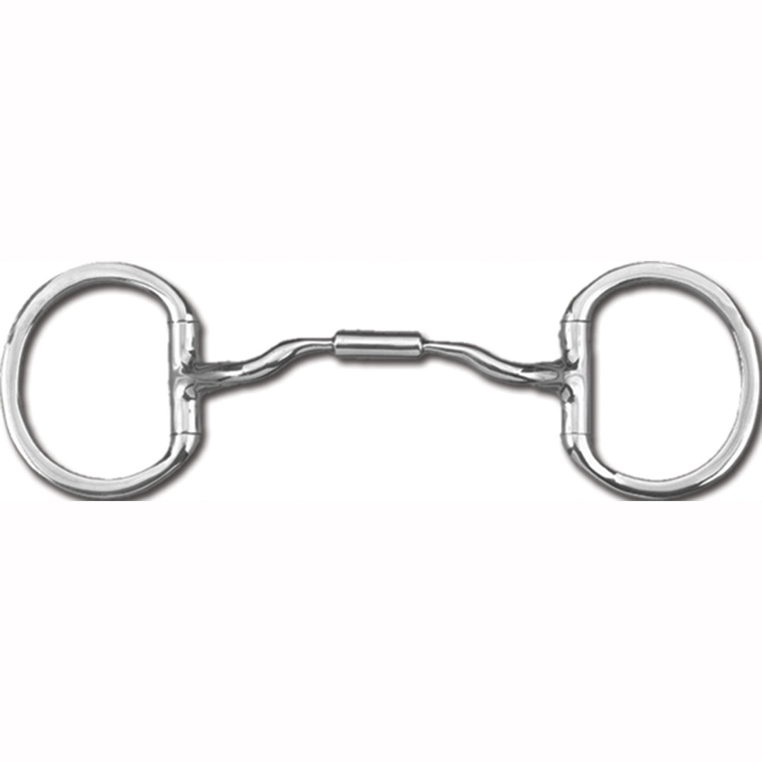Myler Eggbutt Hooks Low Port Comfort Snaffle MB 04