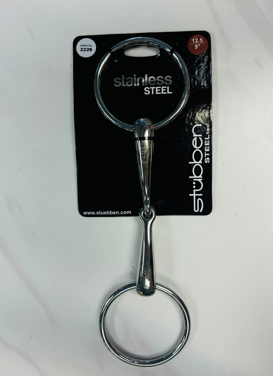Stubben Stainless Steel Loose Ring Snaffle