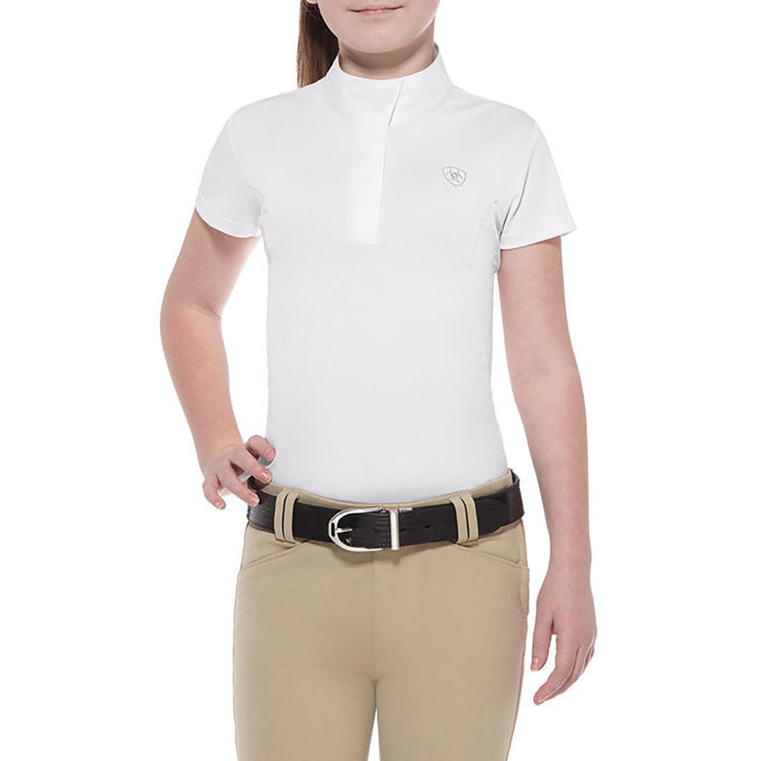 Ariat Girls Aptos Short Sleeve Show Shirt