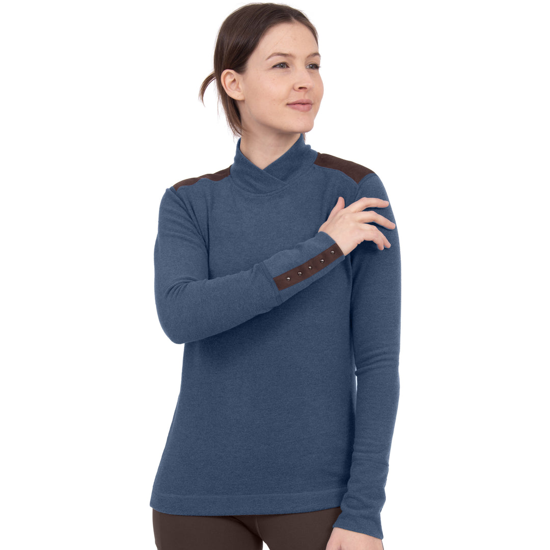 Chestnut Bay Rider Lounge Cross Neck