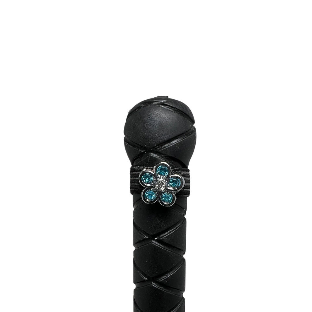 Rhinestone Flower Crop Charm