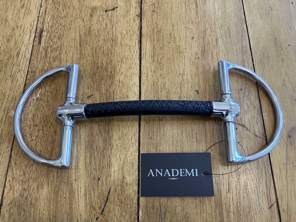 Anademi Leather Covered Curved Mullen D Bit