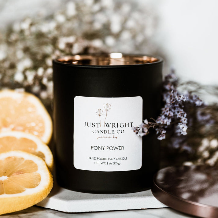 Just Wright Pony Power Candle