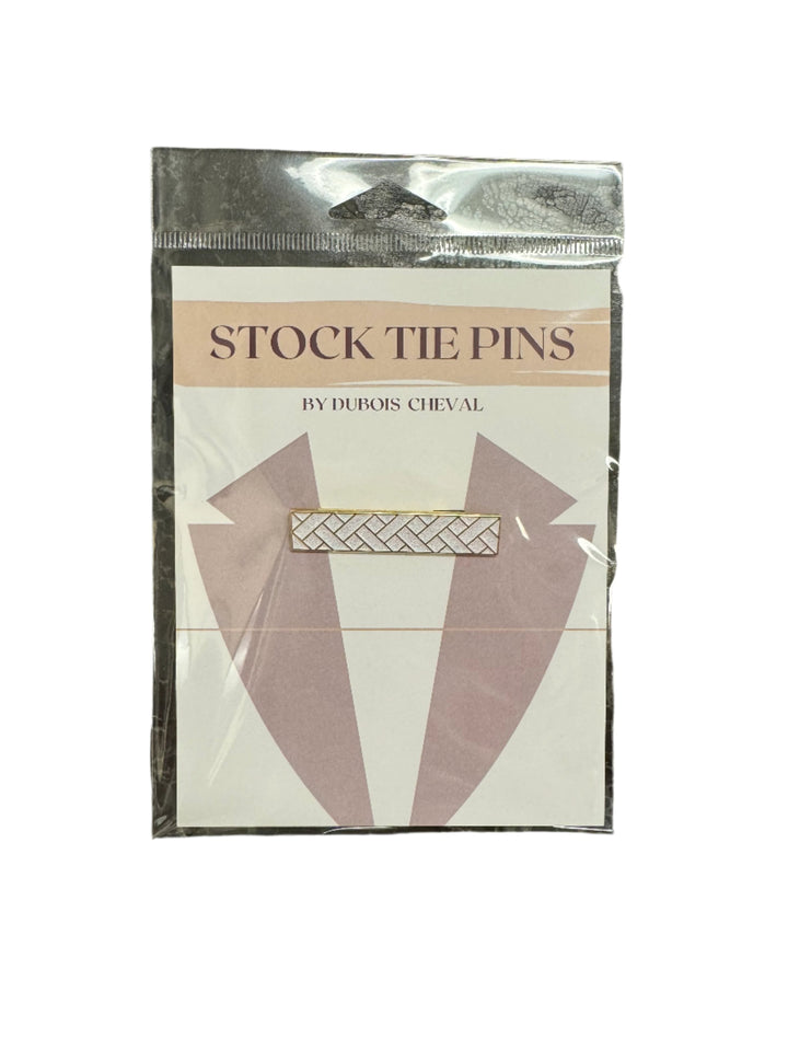 DuBois Cheval Block Stock Tie Pin