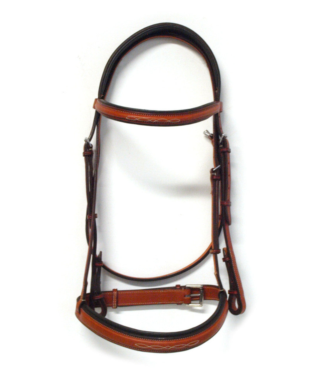 Edgewood Padded Fancy Stitched 1" Noseband