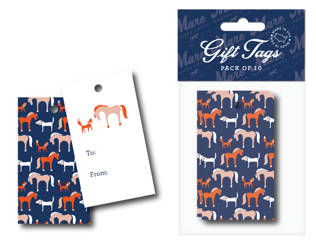 Mare Goods Gift Tag: Foxy