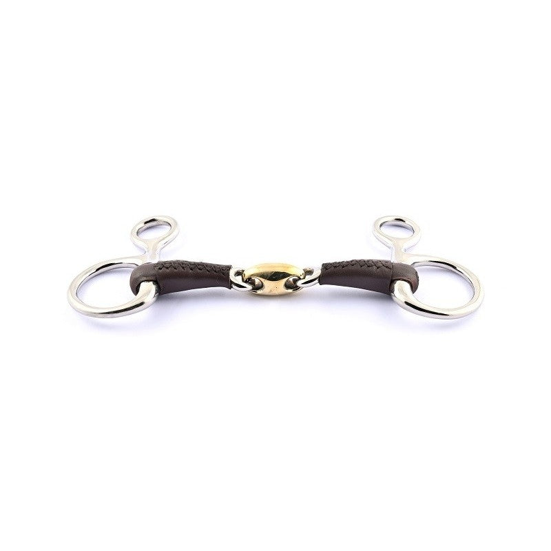 French mouth Baucher Leather Covered bit