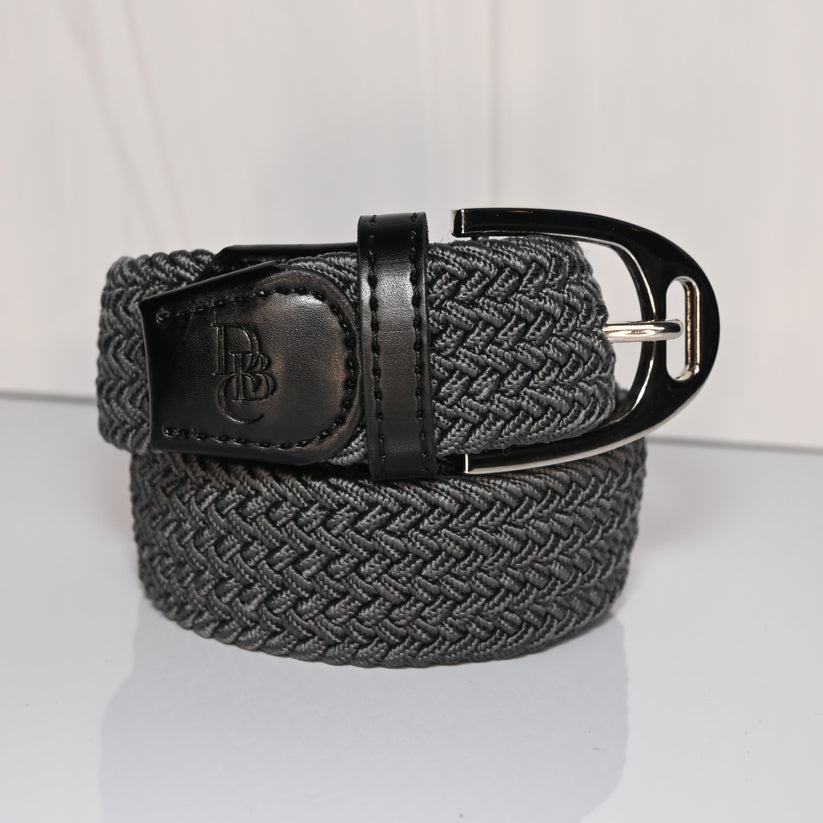 DuBios Cheval Stretch Stirrup Belt - Grey Skies