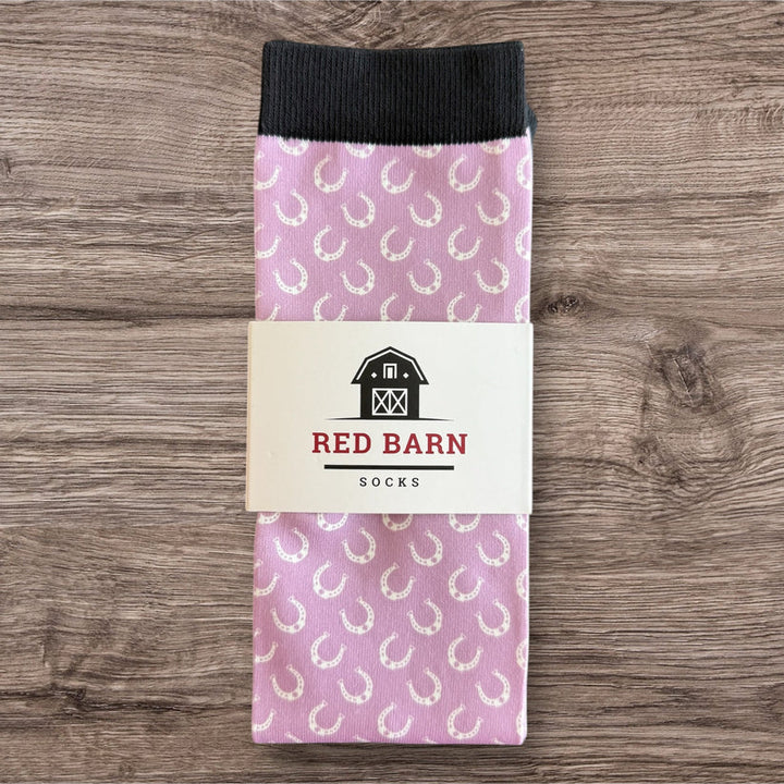 Red Barn Socks- Lavender Luck