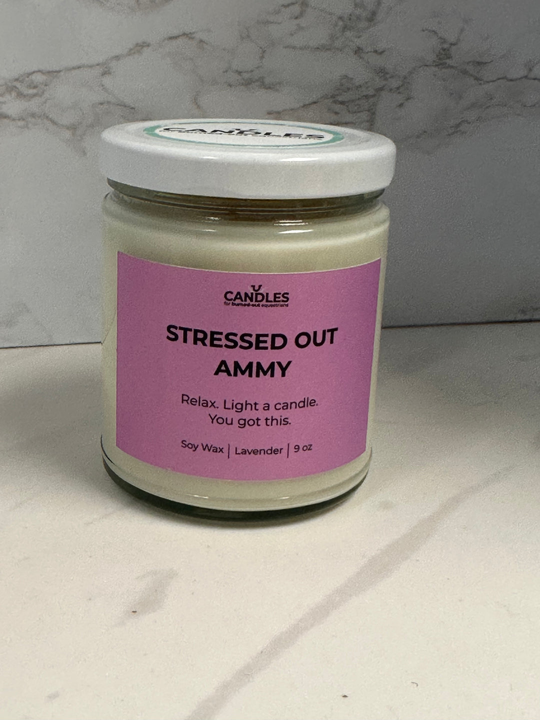 Stressed Out Ammy Candle