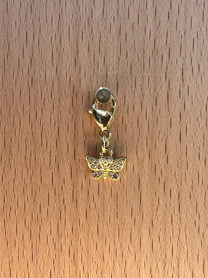 DuBois Cheval Sparkly Butterfly Charm