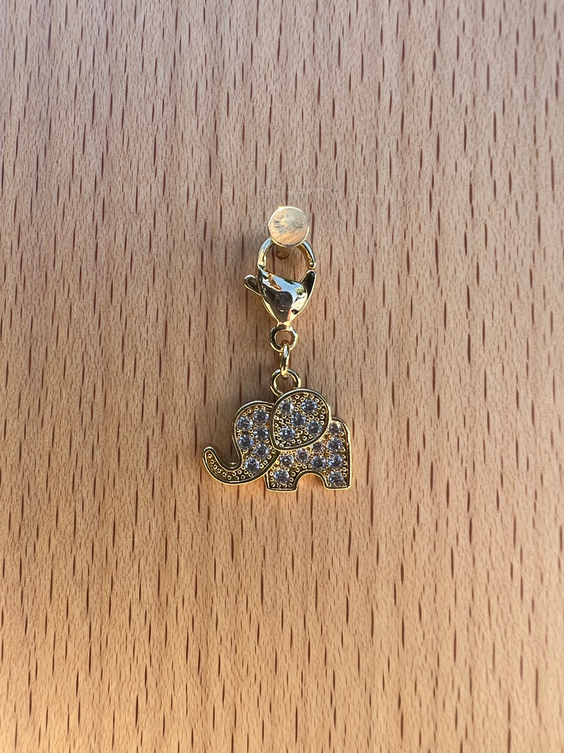 DuBois Cheval Sparkly Elephant Charm