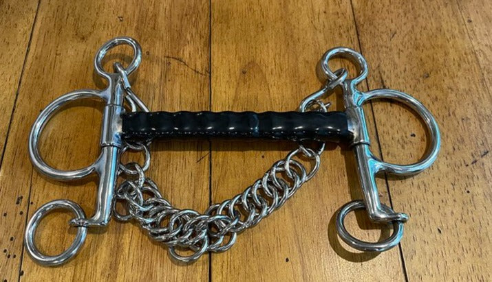 Anademi Hose Covered Bike Chain Pelham Bit
