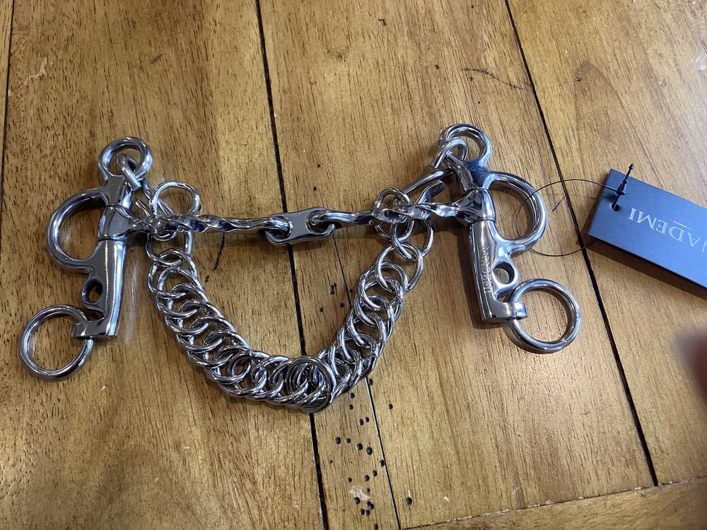 Anademi Short Shank Small Twist French Link Pelham