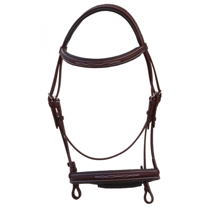 Royal Highness Fancy Padded Wide Noseband Bridle