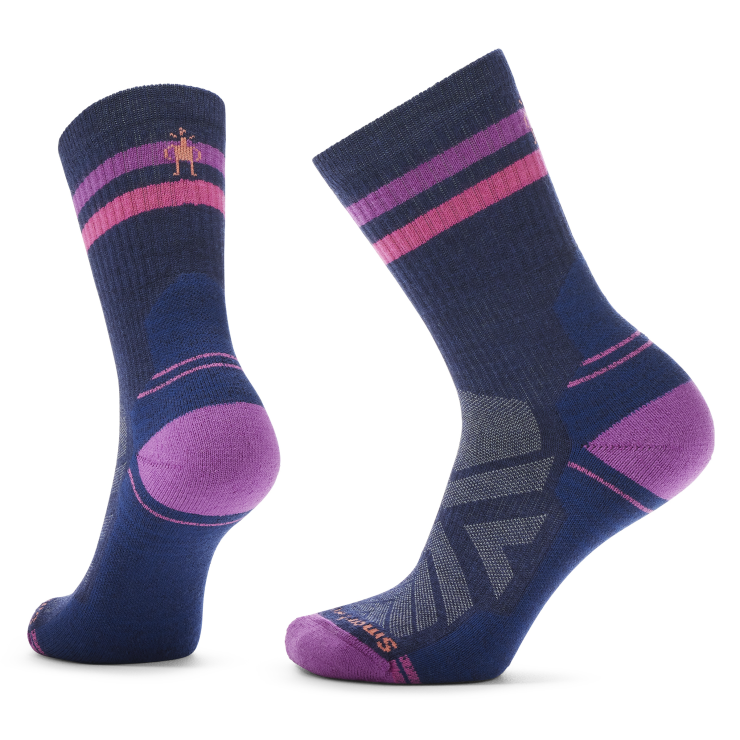 Smartwool Women's Hike Tube Stripe Crew Socks Light Cushion
