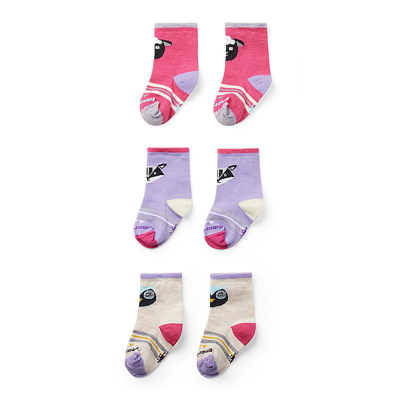 Smartwool 3 Pack Toddler Socks