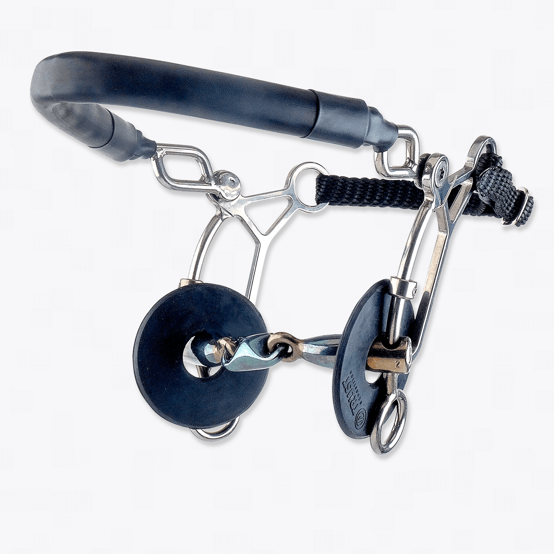 Trust Sweet Iron Elliptical Short Hackamore Combination Bit