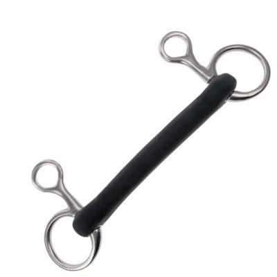 Abbey England Hanging Cheek Rubber Mullen Bit