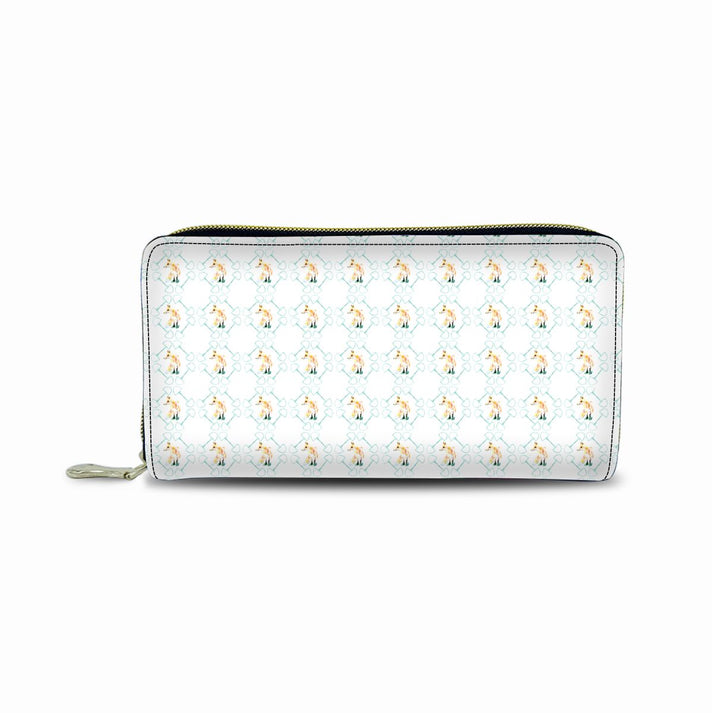 SoneEq Spring Foxes Print Fashion Wallet