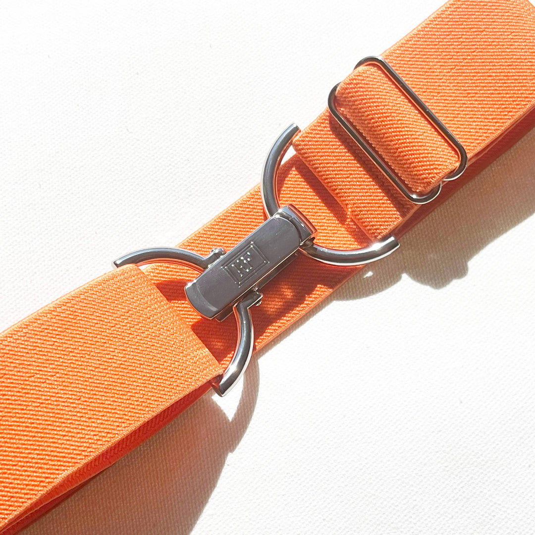 KF Clothing - Orange Elastic Adjustable Belt
