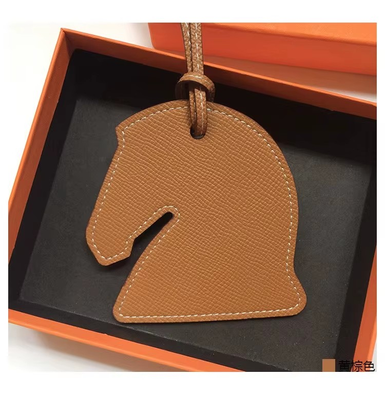 Toss Designs - Bag Charm - Horse Head - Brown