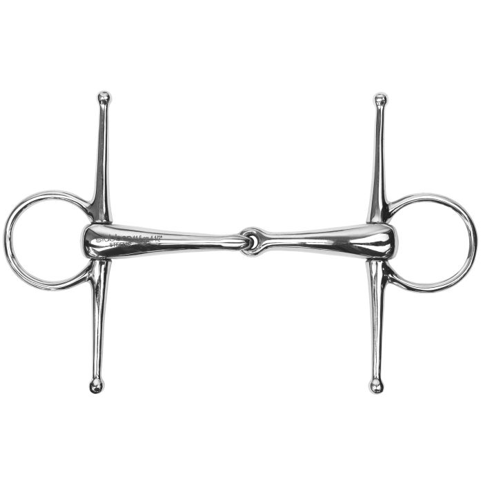 Stubben SteelTec Full Cheek Snaffle Bit