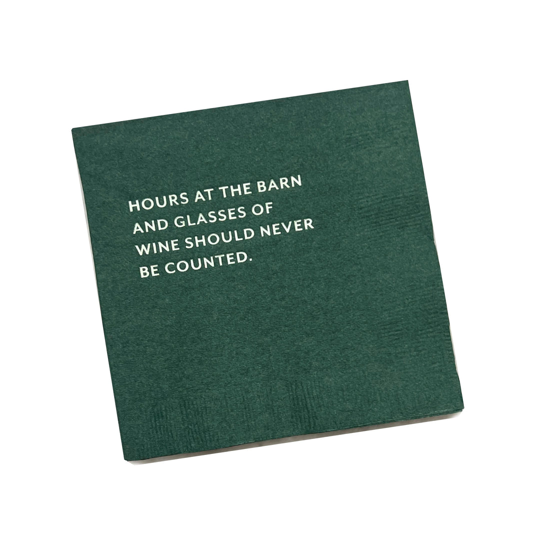 Mare Modern Goods - "Never Count" Cocktail Napkins