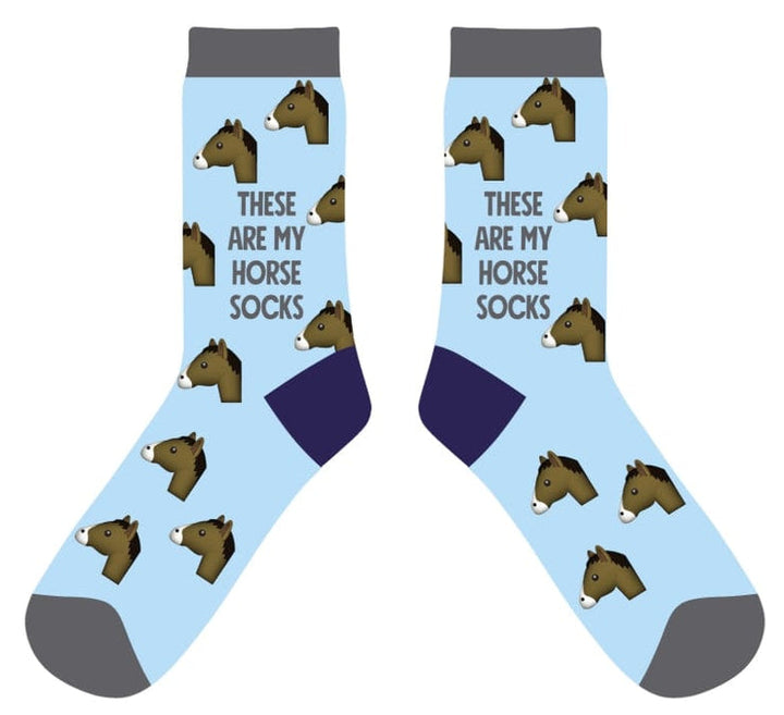 Dreamers & Schemers Youth Horse Crew Socks