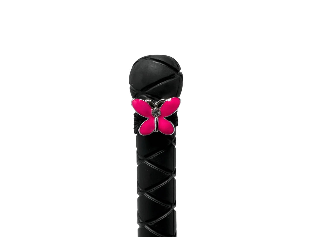 Pink Butterfly Crop Charm