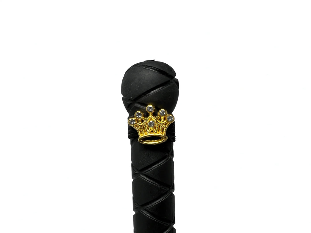 Gold Crown Crop Charm
