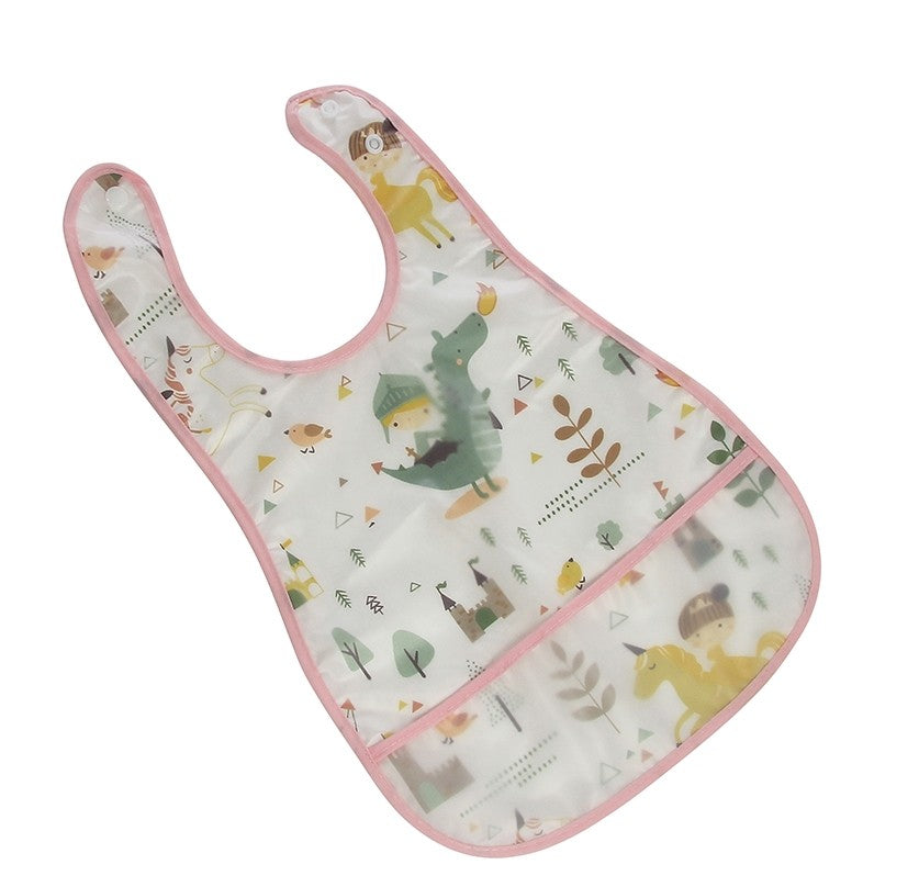 Wipeable Bib with Pocket