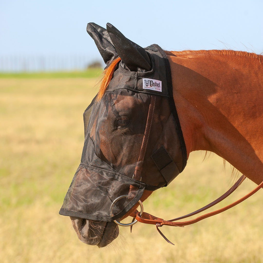 Quiet Ride Fly Mask Long Nose and Ears