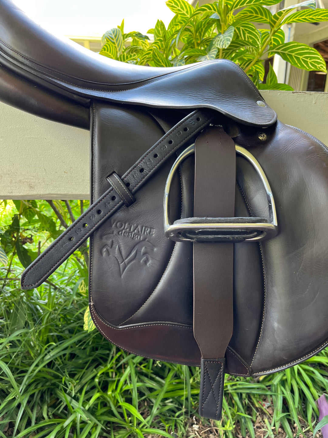 DziaSport No-Rub Stirrup Leathers