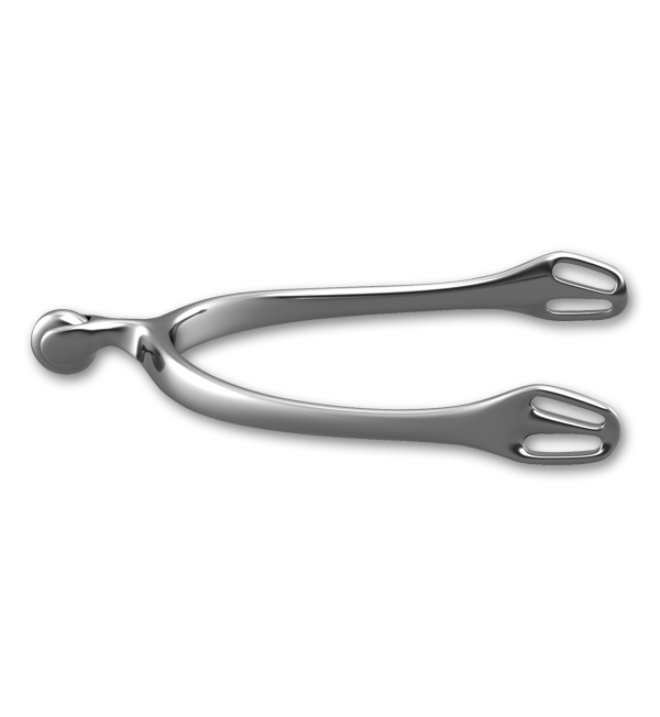 Stubben SteelTech Dynamic Soft Rowel Spurs