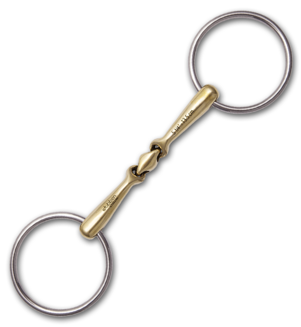 Stubben Quick Contact Copper Loose Ring Snaffle Bit
