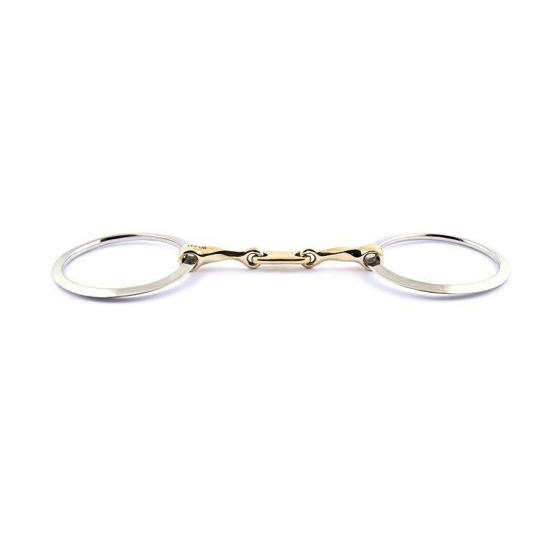 Jump'In Flat Link Twisted Large Loose Ring