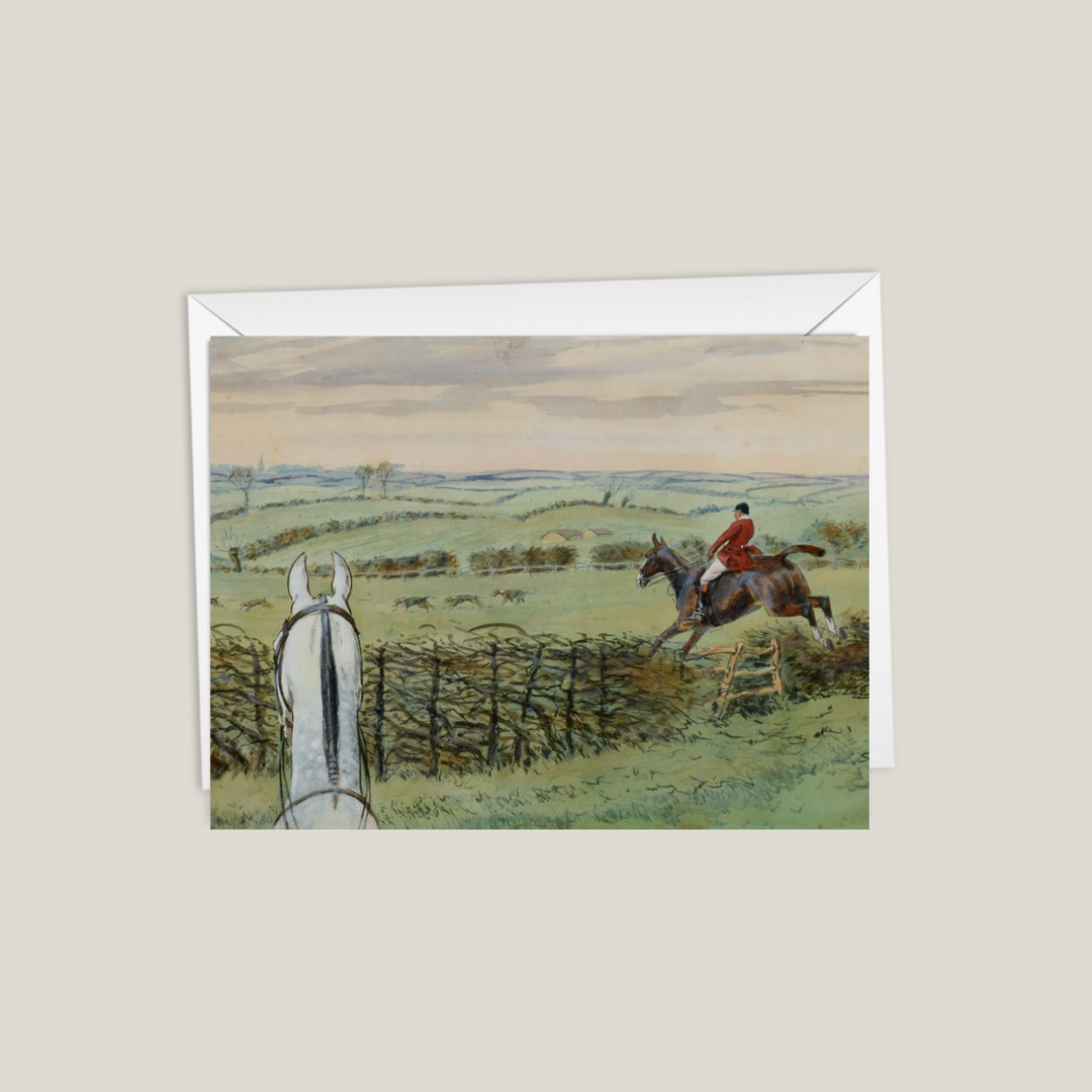 The Finest View in Europe Greeting Card Nimrod Paper