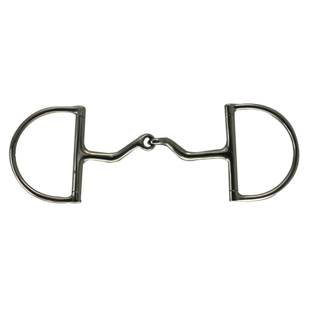 Coronet Large D Single Jointed Port Bit