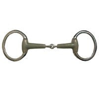 Coronet Flexi Flat Ring Eggbutt Bit - The Tack Shop of Lexington